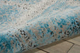 Nourison Karma KRM01 BLU Blue Rug