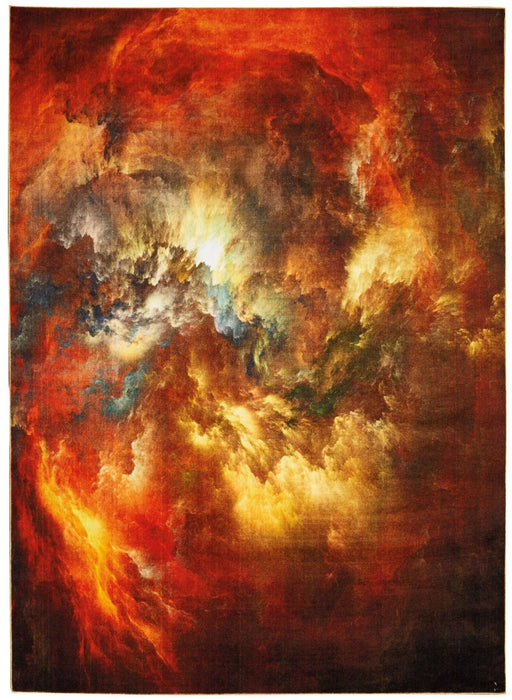 Nourison Le Reve LER07 Red Multicolour Rug
