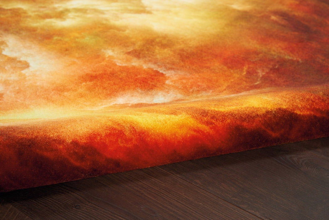 Nourison Le Reve LER07 Red Multicolour Rug