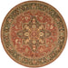 Nourison Living Treasures LI01 Rust Round Rug