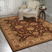 Nourison Living Treasures LI04 BRN Brown Rug