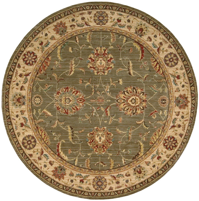 Nourison Living Treasures LI04 Green Rug