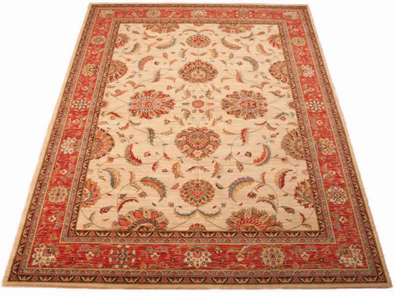 Nourison Living Treasures LI04 IRD Ivory Red Rug