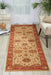 Nourison Living Treasures LI04 Ivory/Red Runner Rug