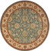 Nourison Living Treasures LI05 Aqua Round Rug