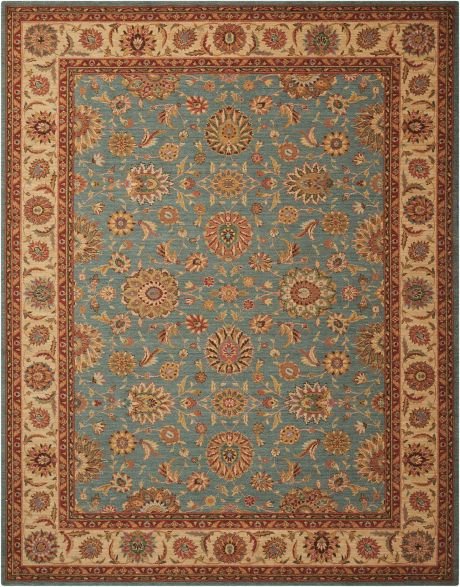 Nourison Living Treasures LI05 Aqua Rug