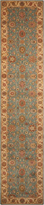 Nourison Living Treasures LI05 Aqua Runner Rug