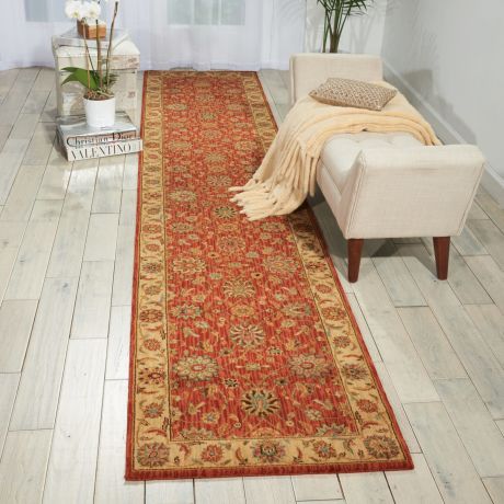 Nourison Living Treasures LI05 Rust Rug