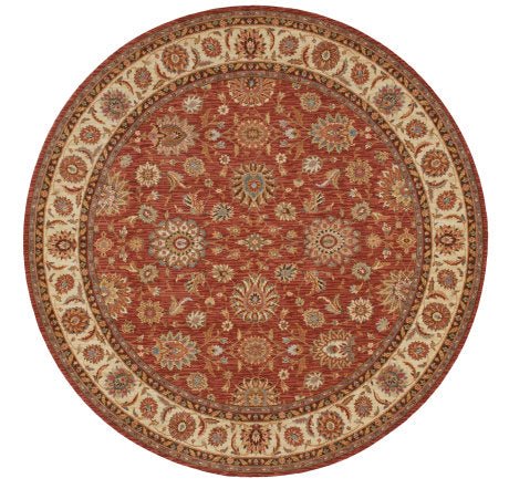 Nourison Living Treasures LI05 Rust Rug