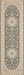 Nourison Living Treasures LI15 Grey Ivory Runner Rug