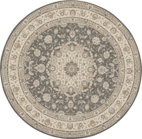 Nourison Living Treasures LI15 Grey/Ivory Rug