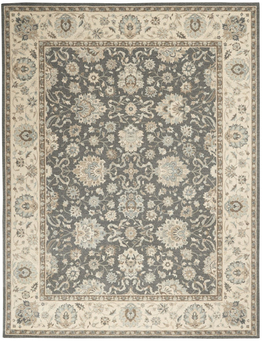 Nourison Living Treasures LI16 Grey Ivory Rug