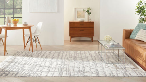 Nourison Luna LUN02 Ivory Grey Rug