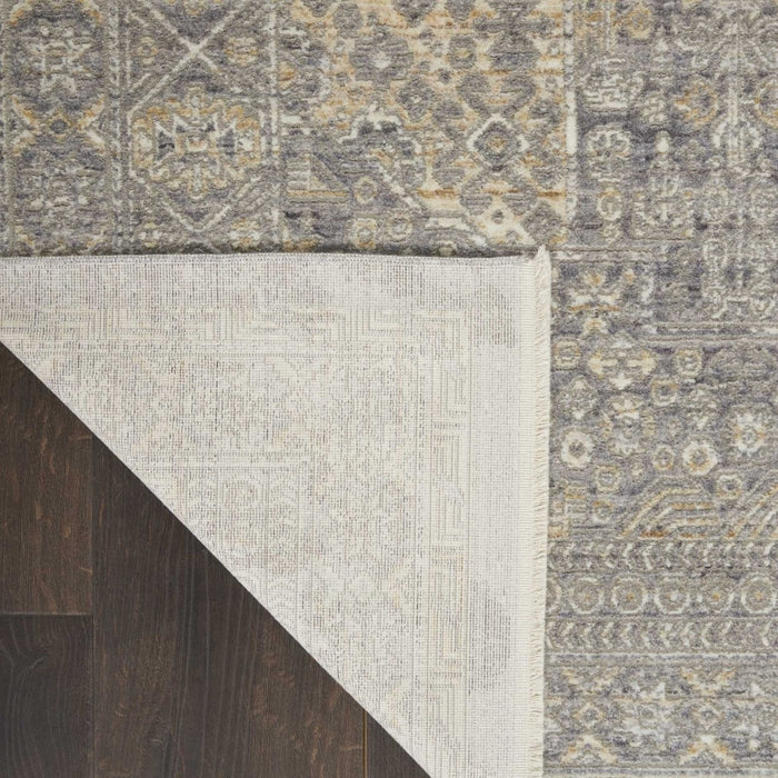 Nourison Lustrous Weave LUW02 Grey / Beige Rug