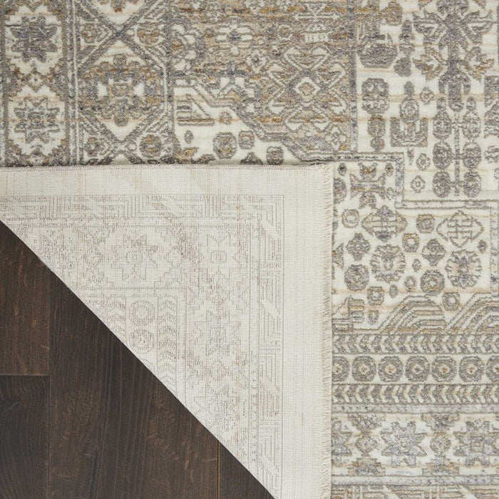 Nourison Lustrous Weave LUW02 Ivory / Beige Runner Rug