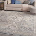 Nourison Lynx LNX01 Ivory Charcoal Rug