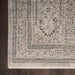 Nourison Lynx LNX01 Ivory Grey Blue Runner Rug