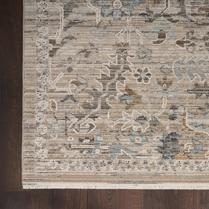 Nourison Lynx LNX02 Ivory Taupe Runner Rug