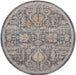 Nourison Lynx LNX02 Navy Round Rug