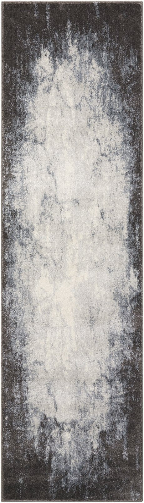 Nourison Maxell MAE01 IVGRY Runner Rug