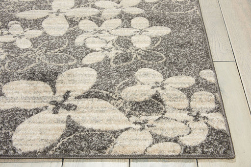 Nourison Maxell MAE02 Charcoal Runner Rug