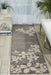 Nourison Maxell MAE02 Charcoal Runner Rug