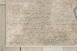 Nourison Maxell MAE04 Beige Runner Rug