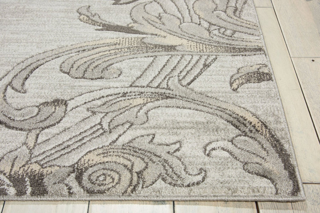 Nourison Maxell MAE05 Graphite Runner Rug