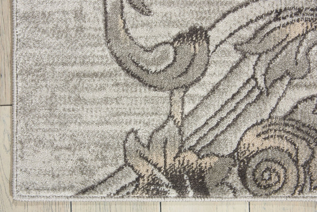Nourison Maxell MAE05 Graphite Runner Rug