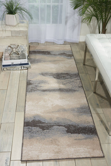 Nourison Maxell MAE06 Flint Runner Rug