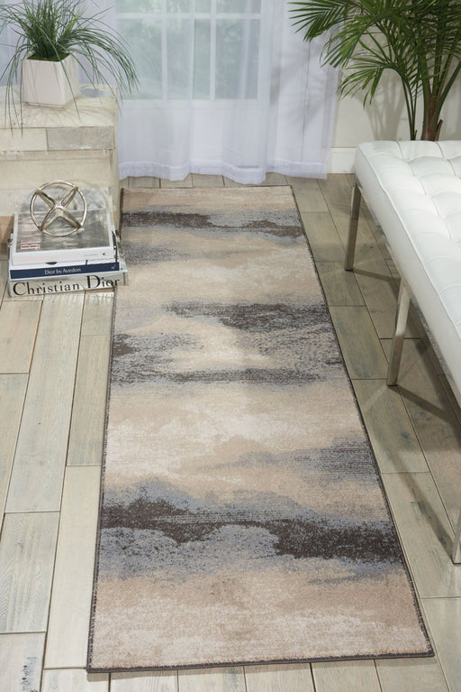 Nourison Maxell MAE06 Flint Runner Rug