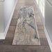 Nourison Maxell MAE08 Grey Runner Rug