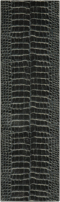 Nourison Maxell MAE09 Charcoal Runner Rug