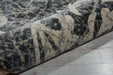 Nourison Maxell MAE10 Ivory Charcoal Runner Rug