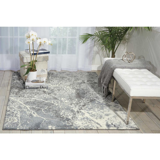 Nourison Maxell MAE11 Grey Rug