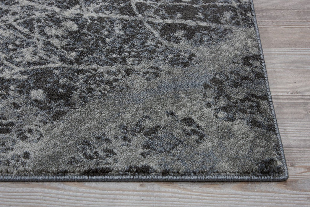 Nourison Maxell MAE11 Grey Runner Rug