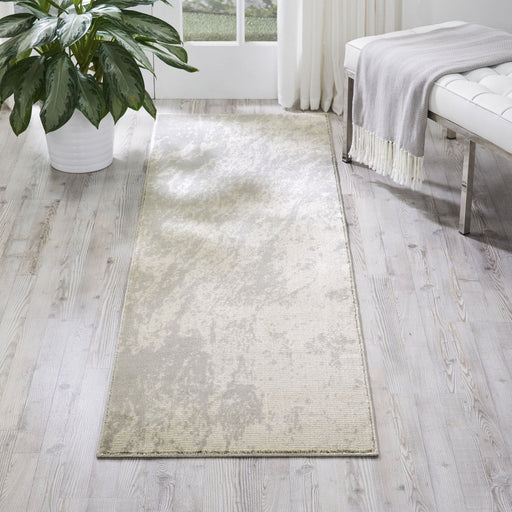 Nourison Maxell MAE12 Ivory Grey Runner Rug