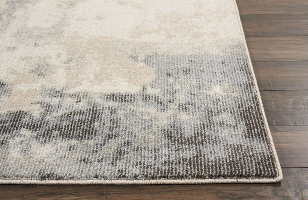 Nourison Maxell MAE13 Ivory Grey Runner Rug