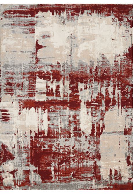 Nourison Maxell MAE14 Ivory Red Rug