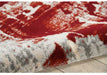 Nourison Maxell MAE14 Ivory Red Rug