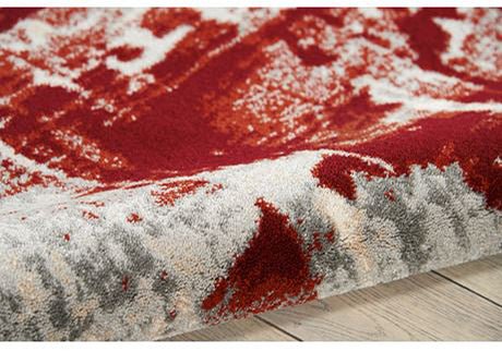 Nourison Maxell MAE14 Ivory Red Rug