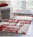 Nourison Maxell MAE14 Ivory Red Rug