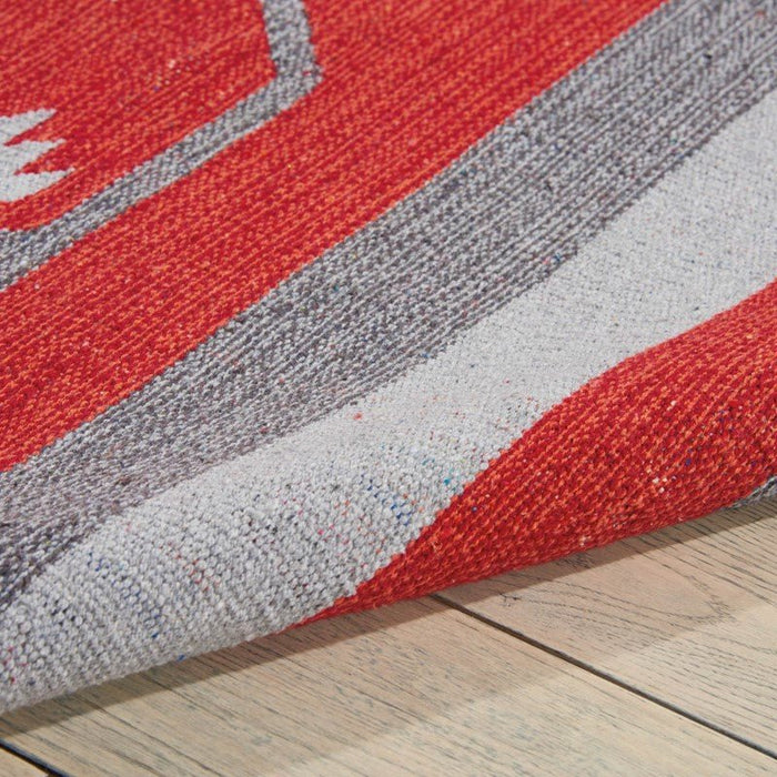 Nourison Nourison - Baja Baja - BAJ01 Grey Red Rug