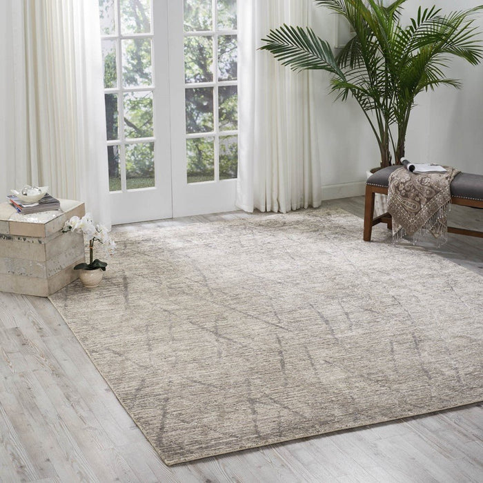 Nourison Ocean OCP02 Ash Rug