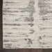 Nourison Ocean OCP03 Cream Charcoal Rug