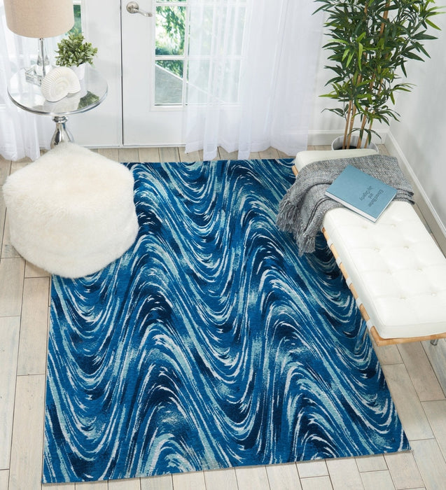 Nourison Organic Modern OM001 Ocean Rug