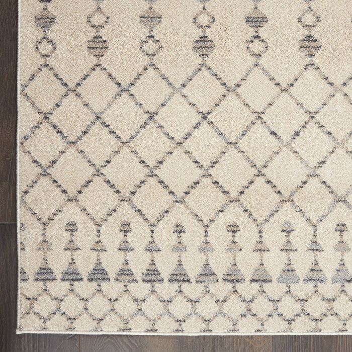 Nourison Palermo PMR03 Beige / Grey Rug