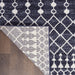 Nourison Palermo PMR03 Navy / Grey Rug