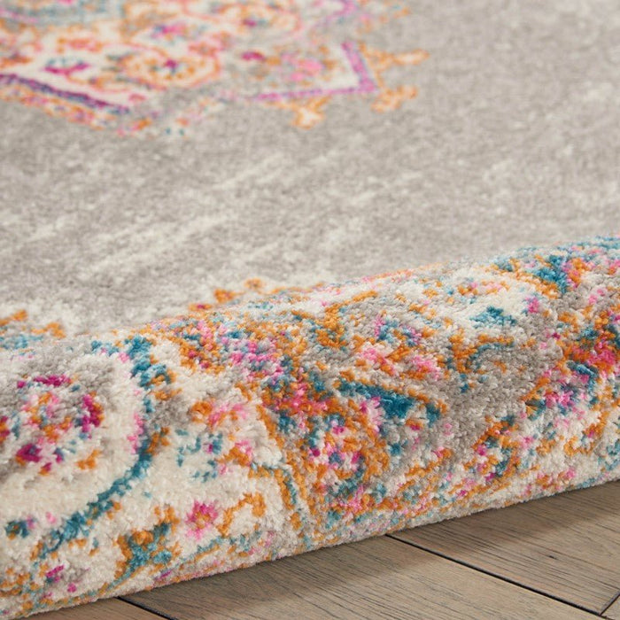 Nourison Passion PSN03 Grey Rug