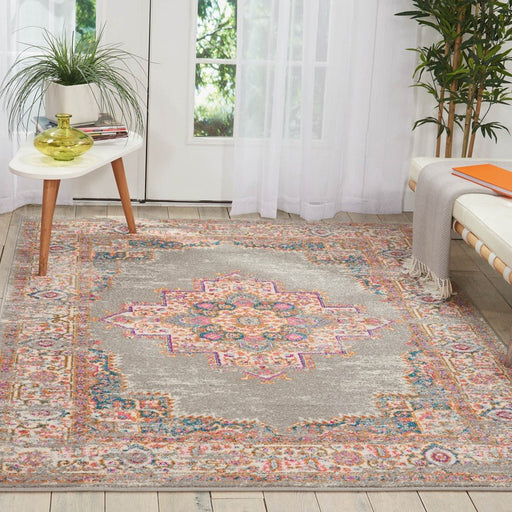 Nourison Passion PSN03 Grey Rug